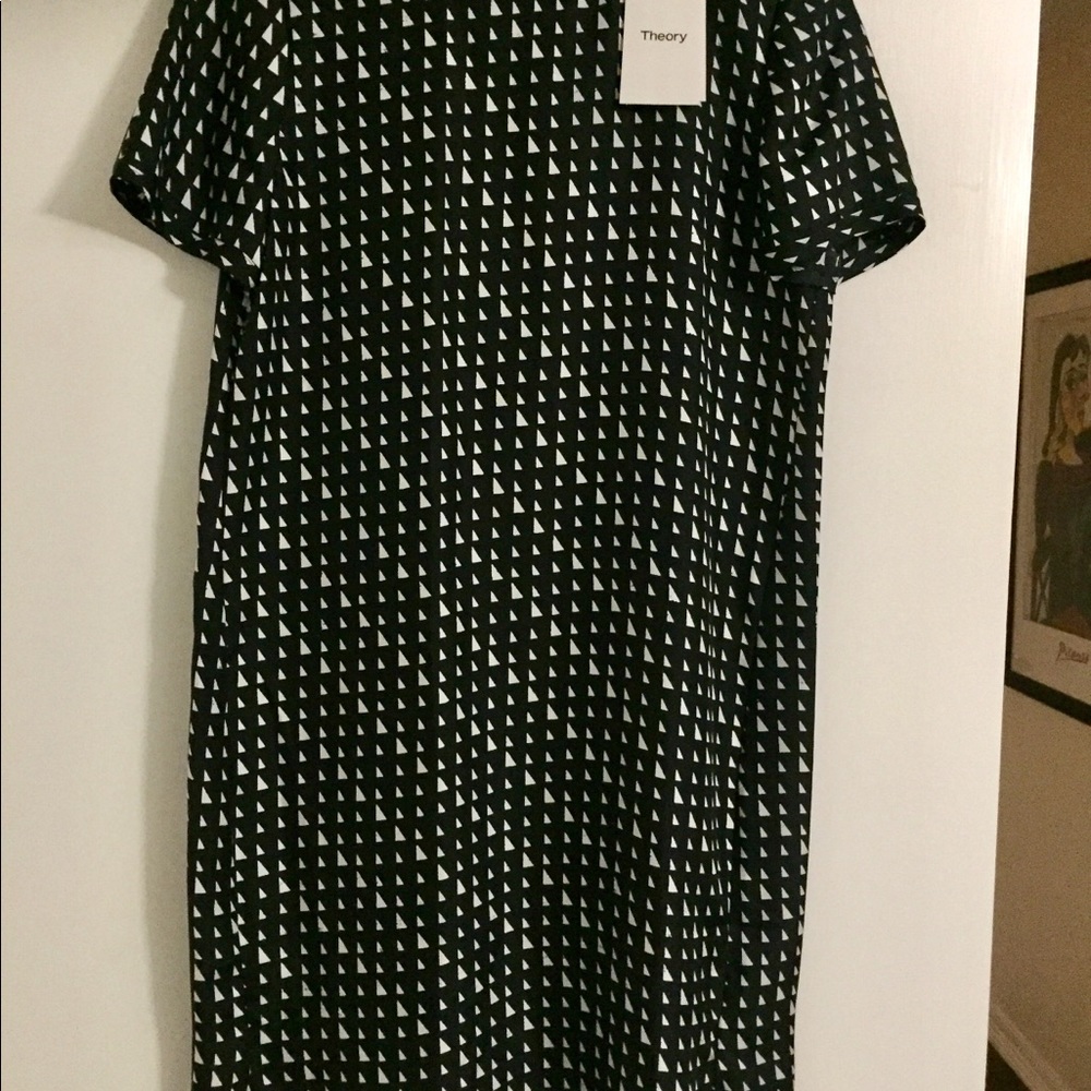 SOLD  Theory NWT silk dress